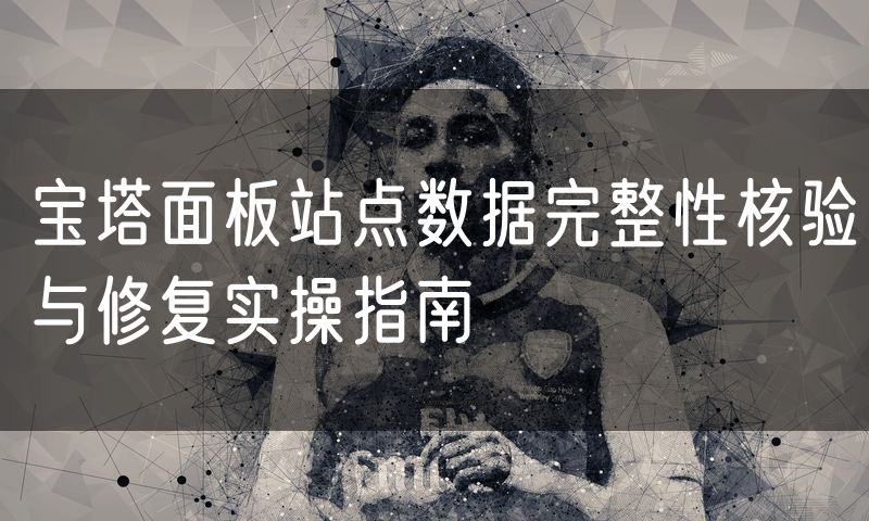 宝塔面板站点数据完整性核验与修复实操指南