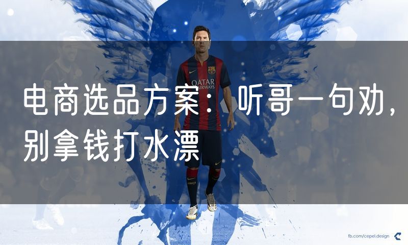 电商选品方案：听哥一句劝，别拿钱打水漂