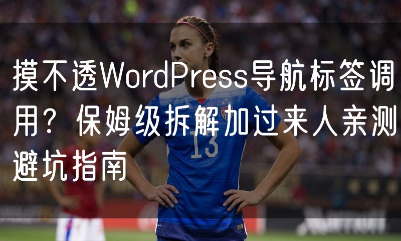 摸不透WordPress导航标签调用？保姆级拆解加过来人亲测避坑指南