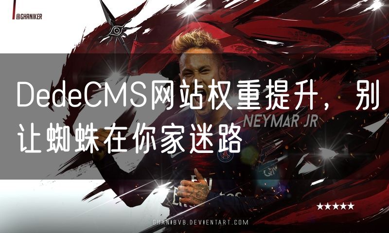 DedeCMS网站权重提升,别让蜘蛛在你家迷路(7)