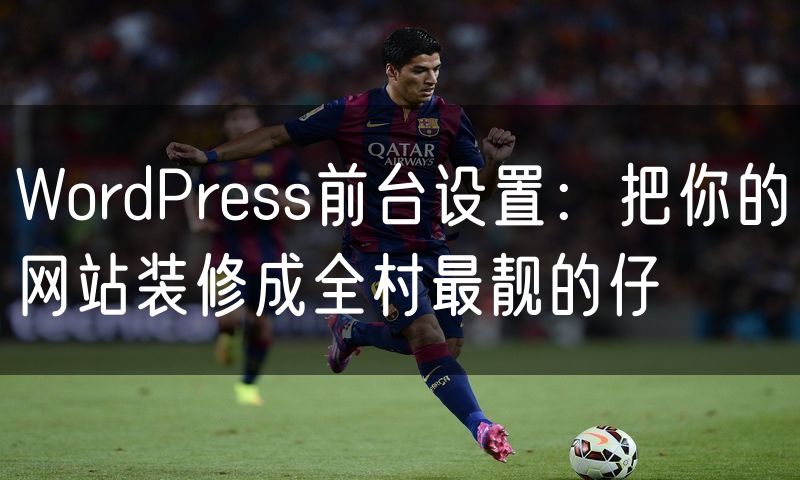 WordPress前台设置:把你的网站装修成全村最靓的仔
