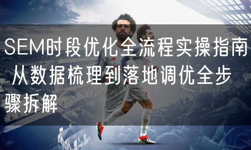 SEM时段优化全流程实操指南 从数据梳理到落地调优全步骤拆解(10)