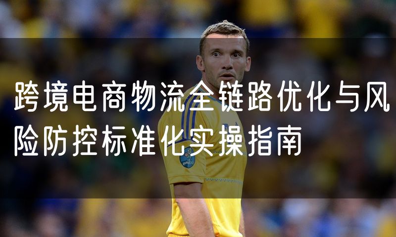 跨境电商物流全链路优化与风险防控标准化实操指南