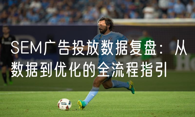SEM广告投放数据复盘:从数据到优化的全流程指引(8)