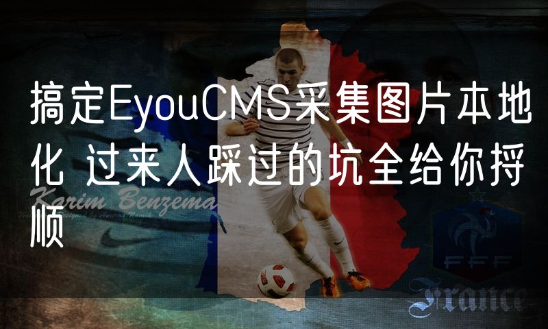 搞定EyouCMS采集图片本地化 过来人踩过的坑全给你捋顺(10)