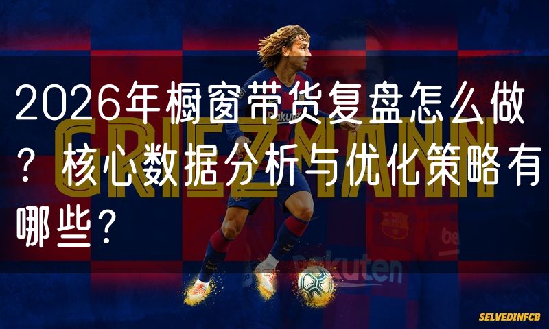 2026年橱窗带货复盘怎么做?核心数据分析与优化策略有哪些?
