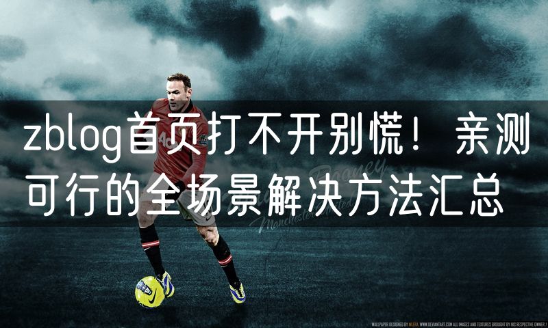zblog首页打不开别慌!亲测可行的全场景解决方法汇总