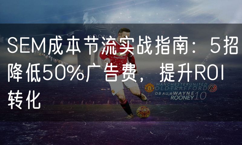 SEM成本节流实战指南：5招降低50%广告费，提升ROI转化(8)