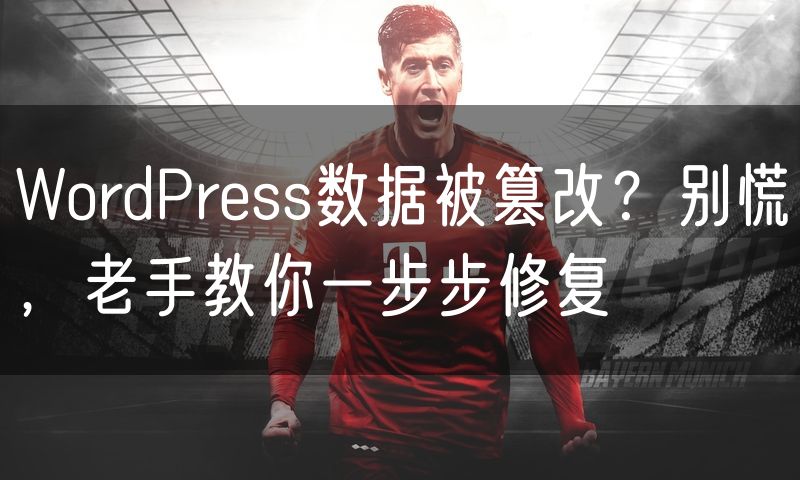 WordPress数据被篡改?别慌,老手教你一步步修复