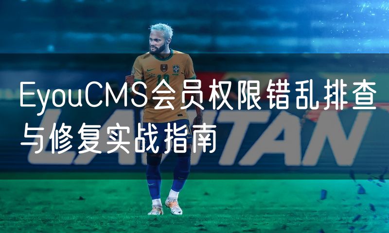 EyouCMS会员权限错乱排查与修复实战指南