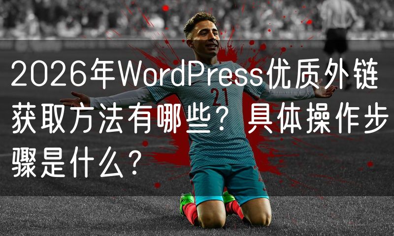 2026年WordPress优质外链获取方法有哪些?具体操作步骤是什么?