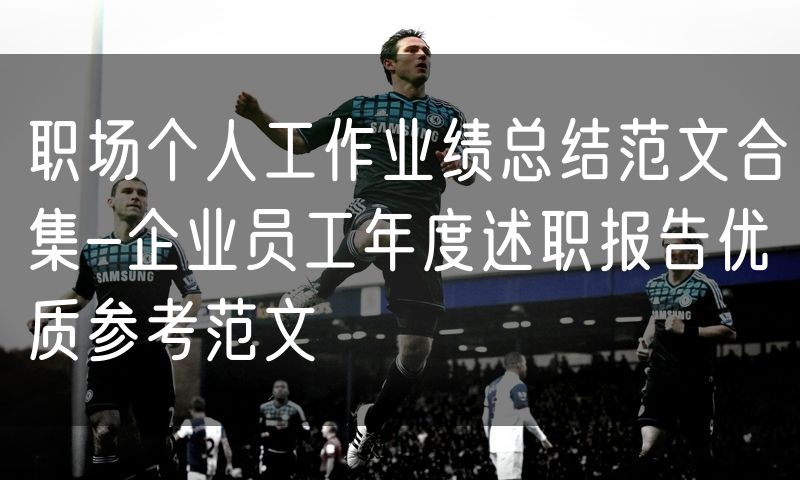 职场个人工作业绩总结范文合集-企业员工年度述职报告优质参考范文