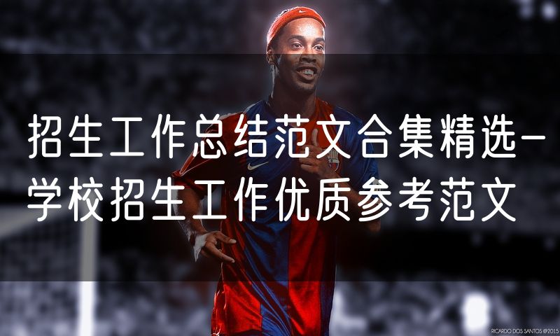 招生工作总结范文合集精选-学校招生工作优质参考范文
