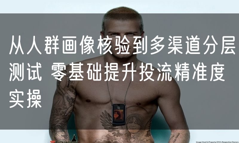从人群画像核验到多渠道分层测试 零基础提升投流精准度实操