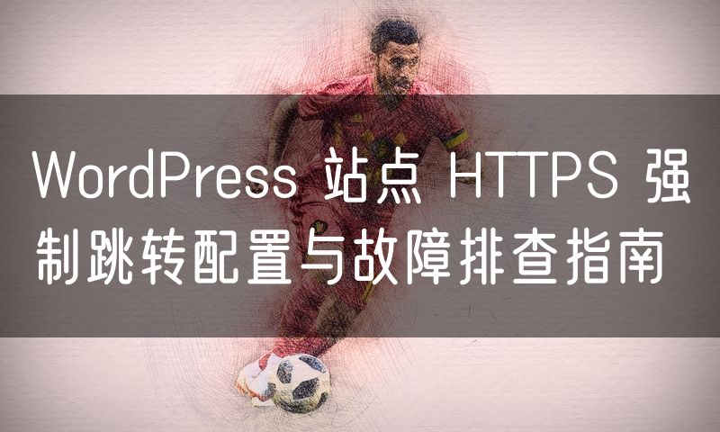 WordPress 站点 HTTPS 强制跳转配置与故障排查指南