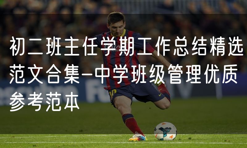 初二班主任学期工作总结精选范文合集-中学班级管理优质参考范本