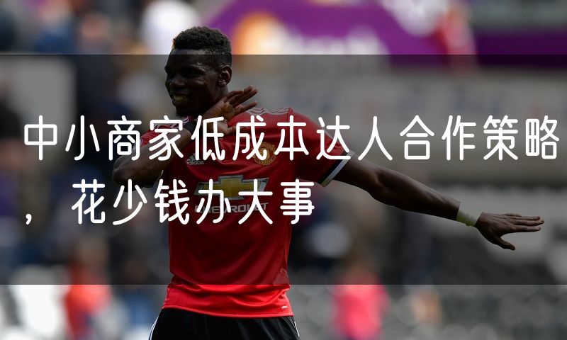 中小商家低成本达人合作策略，花少钱办大事(30)