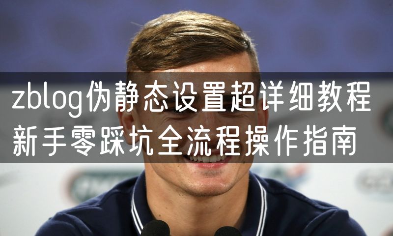 zblog伪静态设置超详细教程 新手零踩坑全流程操作指南