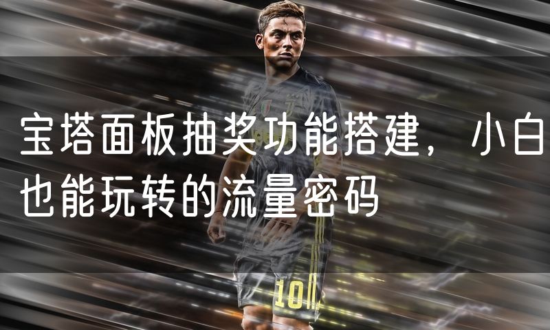 宝塔面板抽奖功能搭建,小白也能玩转的流量密码