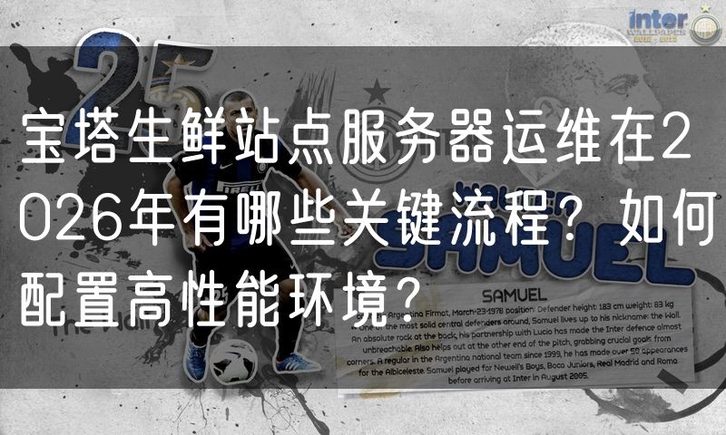 宝塔生鲜站点服务器运维在2026年有哪些关键流程?如何配置高性能环境?