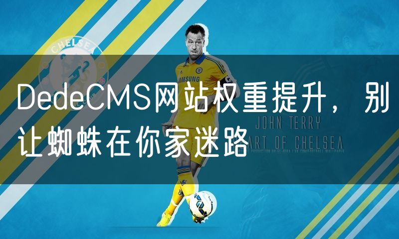 DedeCMS网站权重提升,别让蜘蛛在你家迷路(14)