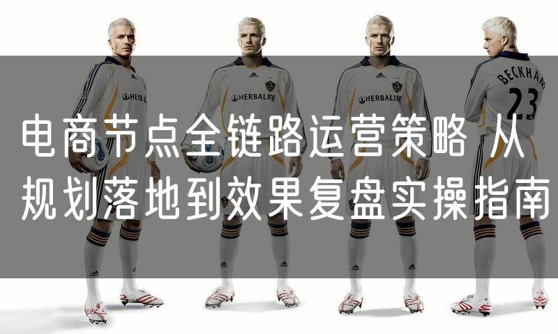 电商节点全链路运营策略 从规划落地到效果复盘实操指南