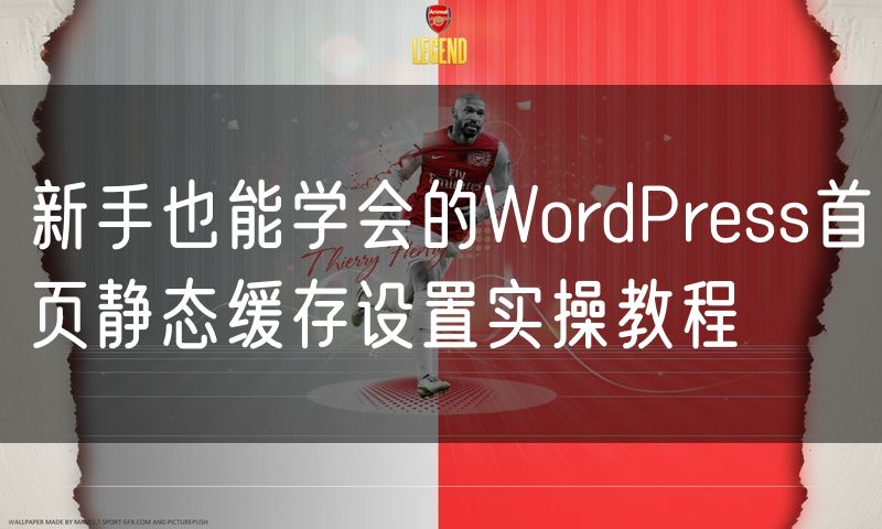新手也能学会的WordPress首页静态缓存设置实操教程