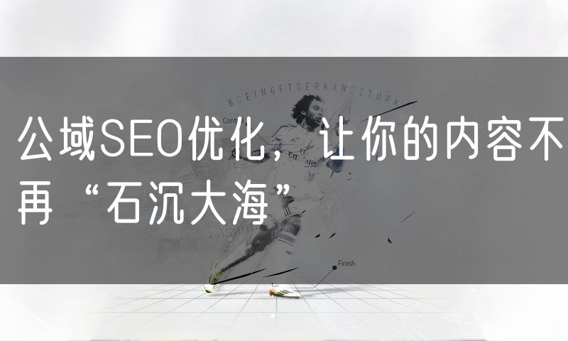 公域SEO优化，让你的内容不再“石沉大海”