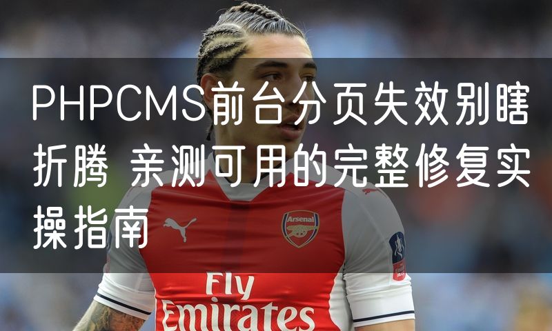 PHPCMS前台分页失效别瞎折腾 亲测可用的完整修复实操指南