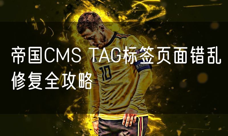 帝国CMS TAG标签页面错乱修复全攻略