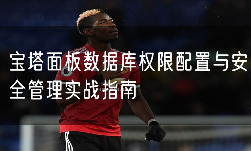 宝塔面板数据库权限配置与安全管理实战指南