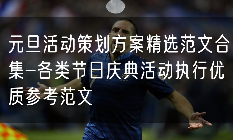 元旦活动策划方案精选范文合集-各类节日庆典活动执行优质参考范文