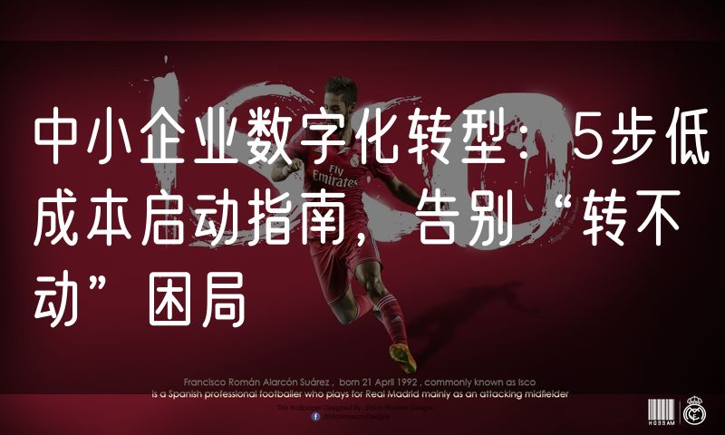 中小企业数字化转型:5步低成本启动指南,告别“转不动”困局
