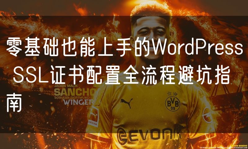 零基础也能上手的WordPress SSL证书配置全流程避坑指南