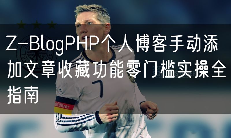 Z-BlogPHP个人博客手动添加文章收藏功能零门槛实操全指南