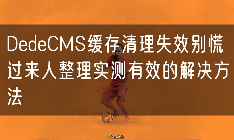 DedeCMS缓存清理失效别慌 过来人整理实测有效的解决方法(6)