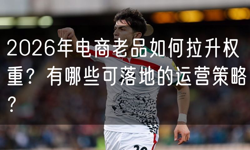 2026年电商老品如何拉升权重？有哪些可落地的运营策略？