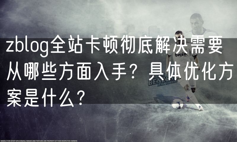 zblog全站卡顿彻底解决需要从哪些方面入手?具体优化方案是什么?