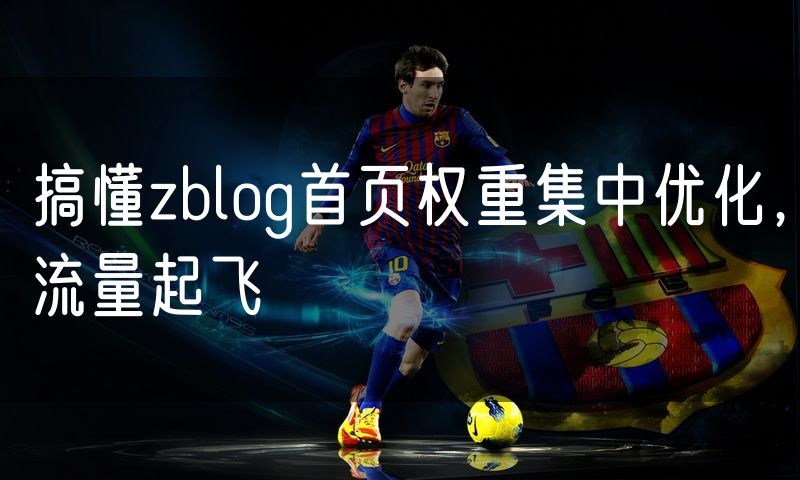 搞懂zblog首页权重集中优化，流量起飞