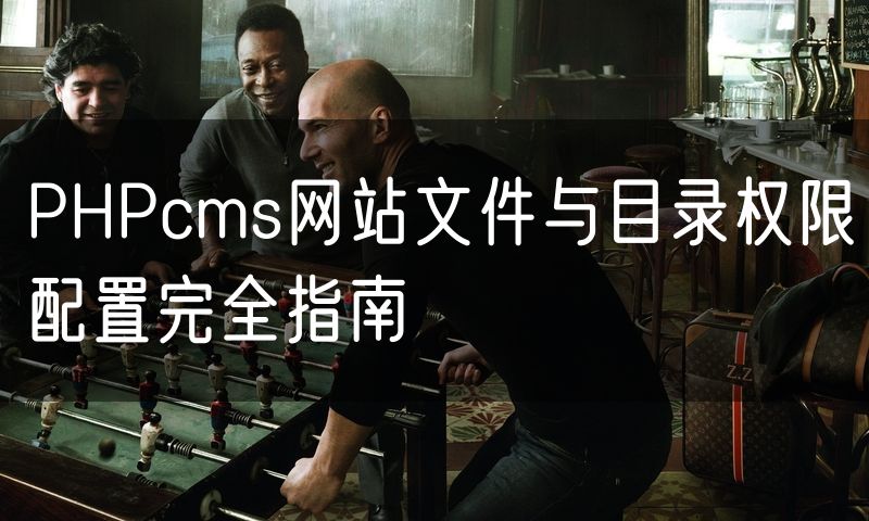PHPcms网站文件与目录权限配置完全指南