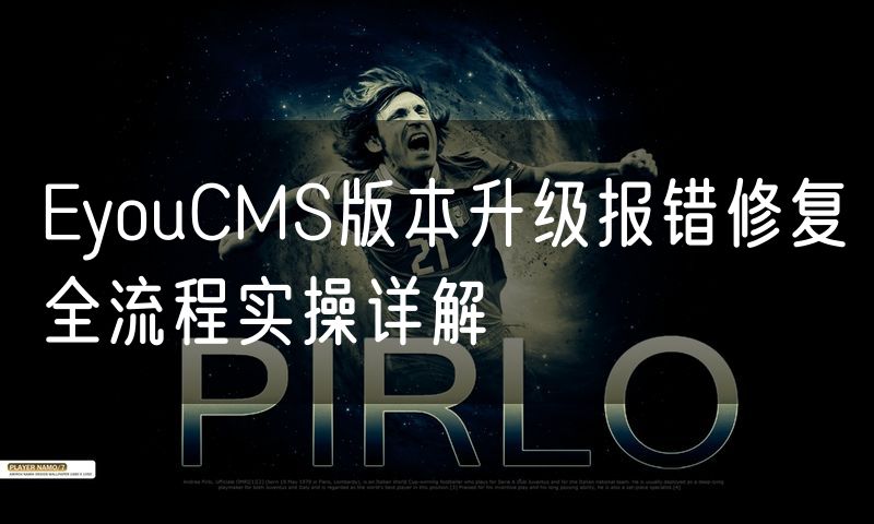 EyouCMS版本升级报错修复全流程实操详解(22)