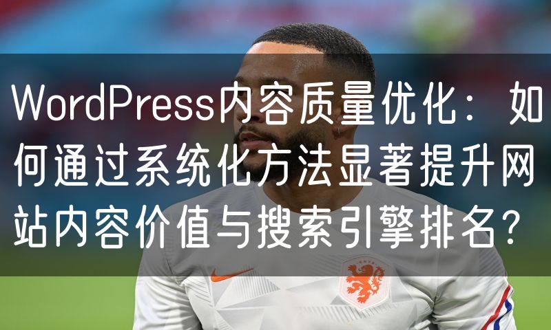 WordPress内容质量优化：如何通过系统化方法显著提升网站内容价值与搜索引擎排名？