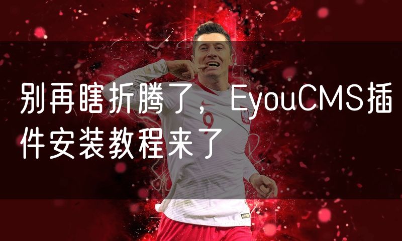 别再瞎折腾了，EyouCMS插件安装教程来了(0)
