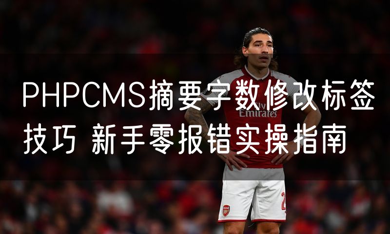 PHPCMS摘要字数修改标签技巧 新手零报错实操指南