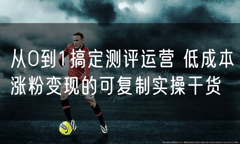 从0到1搞定测评运营 低成本涨粉变现的可复制实操干货(8)