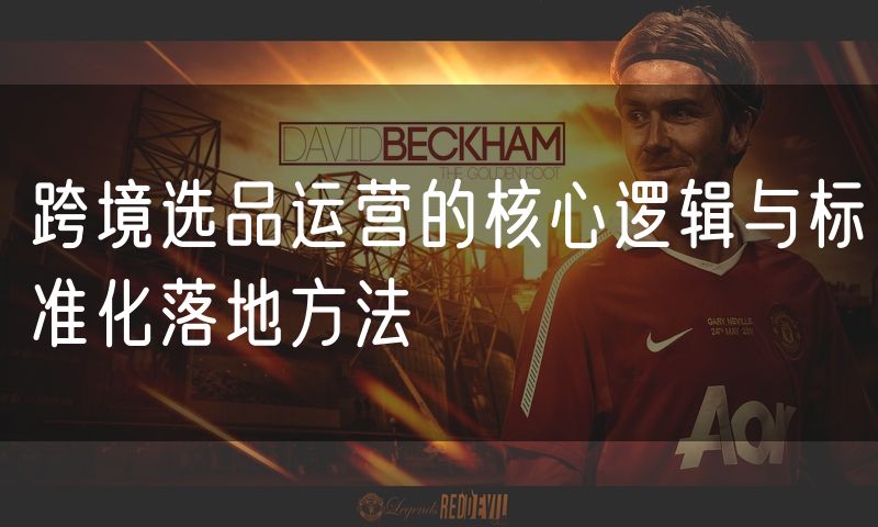 跨境选品运营的核心逻辑与标准化落地方法