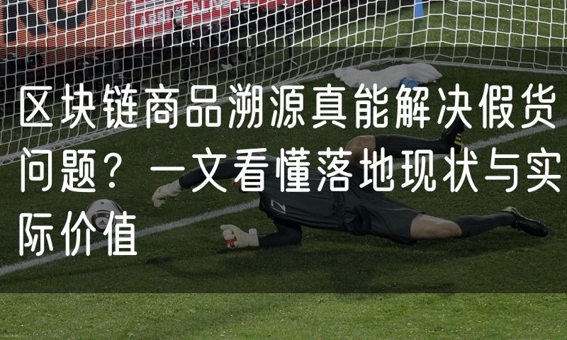 区块链商品溯源真能解决假货问题?一文看懂落地现状与实际价值