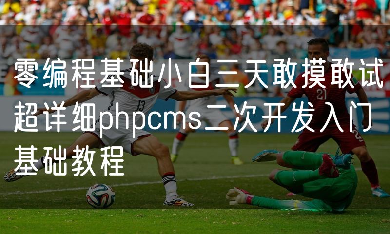 零编程基础小白三天敢摸敢试超详细phpcms二次开发入门基础教程