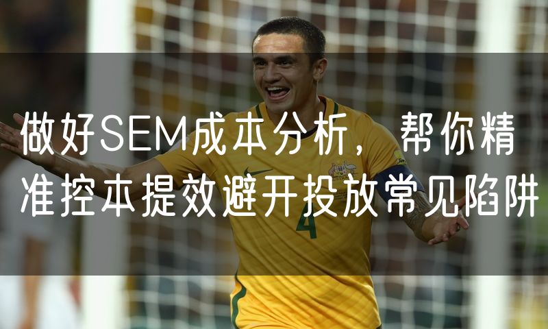 做好SEM成本分析，帮你精准控本提效避开投放常见陷阱(0)
