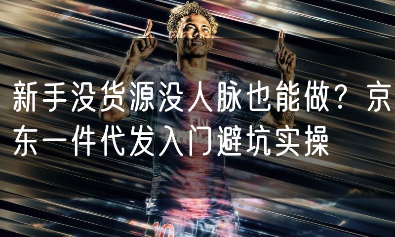 新手没货源没人脉也能做？京东一件代发入门避坑实操